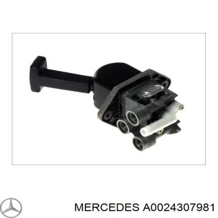 Кран стоянкового гальма Mercedes A0024307981 ціна, від 56.72 USD