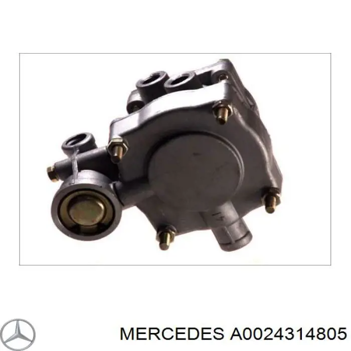 A0024314805 Mercedes Кран гальмівний причепа