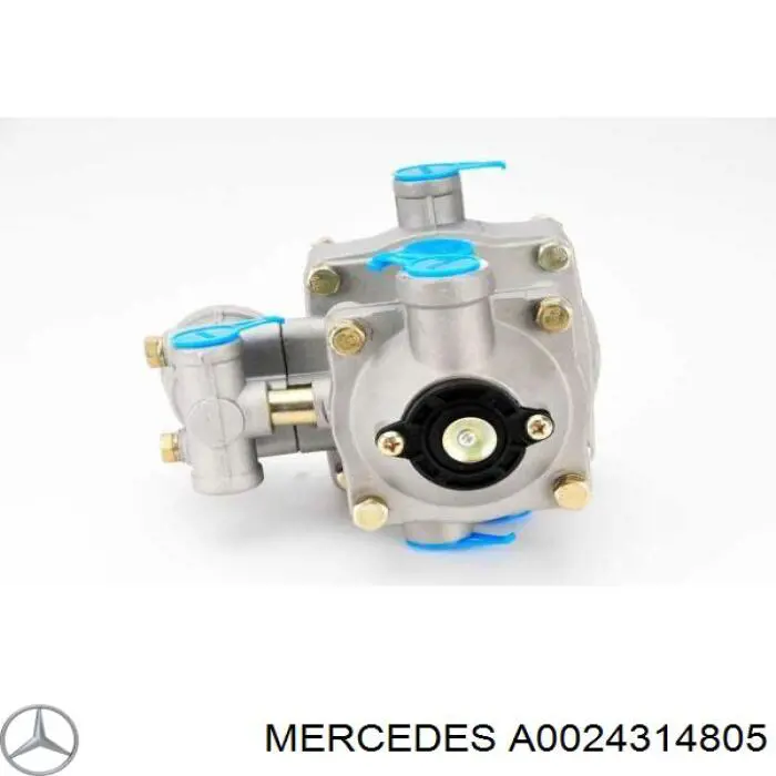 Кран гальмівний причепа Mercedes A0024314805 ціна, від 52.37 USD