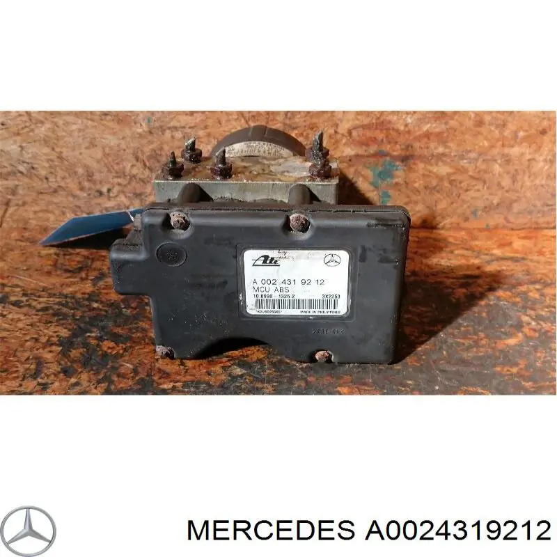 A0024319212 Mercedes блок керування абс (abs)