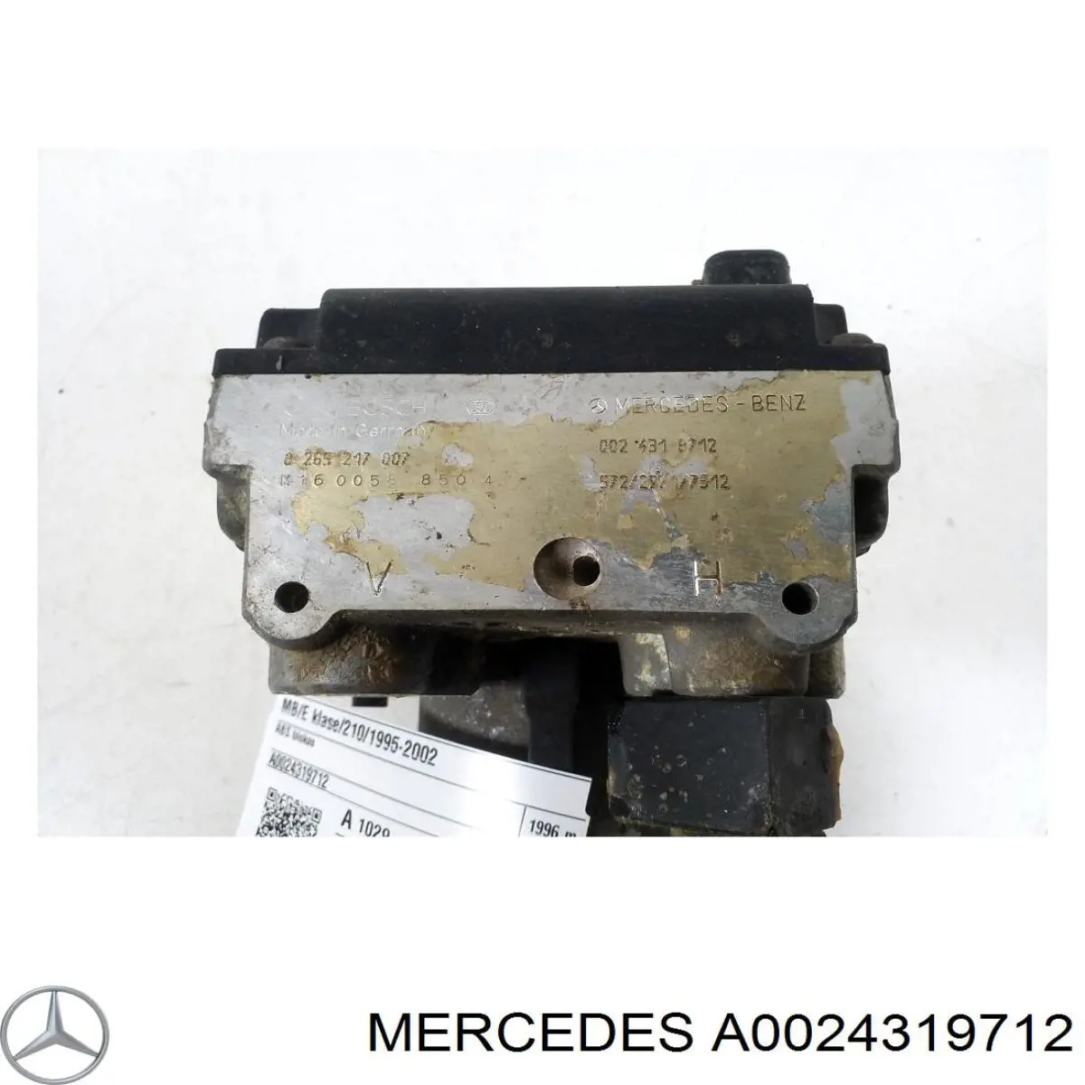 Блок АБС гідравлічний Mercedes A0024319712 ціна, від 12.80 USD