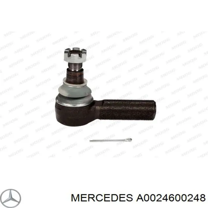 A0024600248 Mercedes Накінечник центральної рульової тяги, правий
