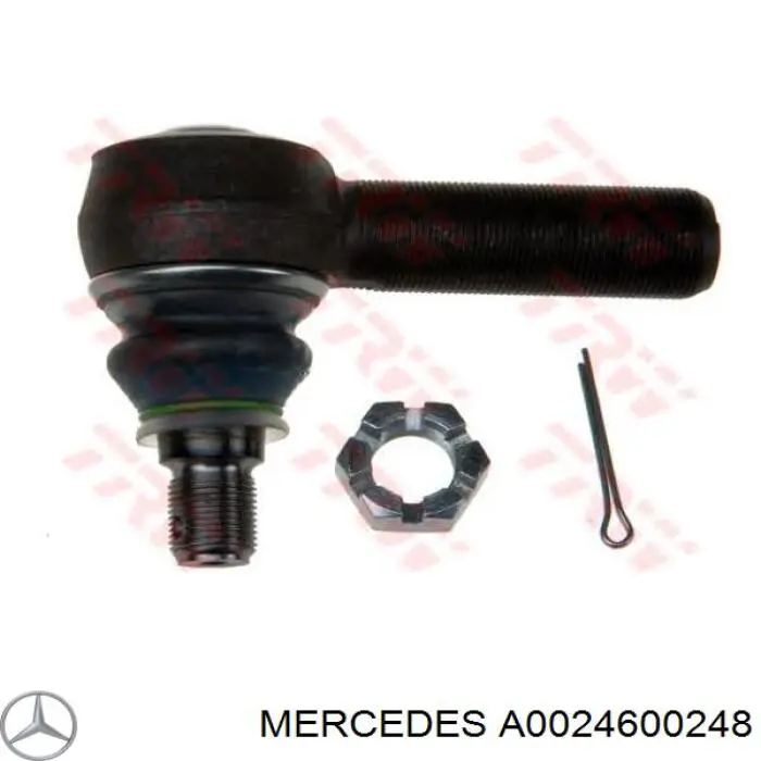 Купити A0024600248 Mercedes Накінечник центральної рульової тяги, правий