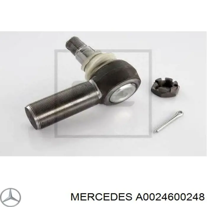 Накінечник центральної рульової тяги, правий Mercedes A0024600248 ціна, від 18.34 USD