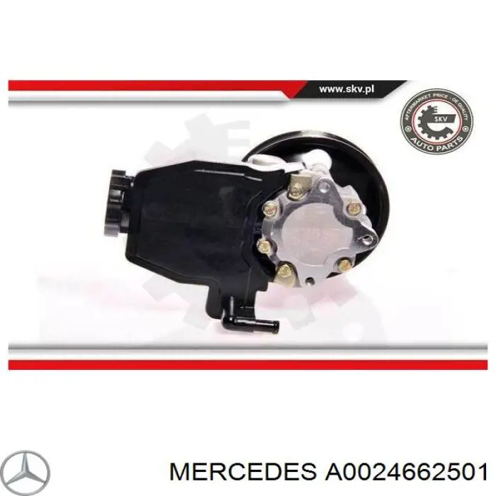 Насос ГПК Mercedes A0024662501 ціна, від 99.37 USD