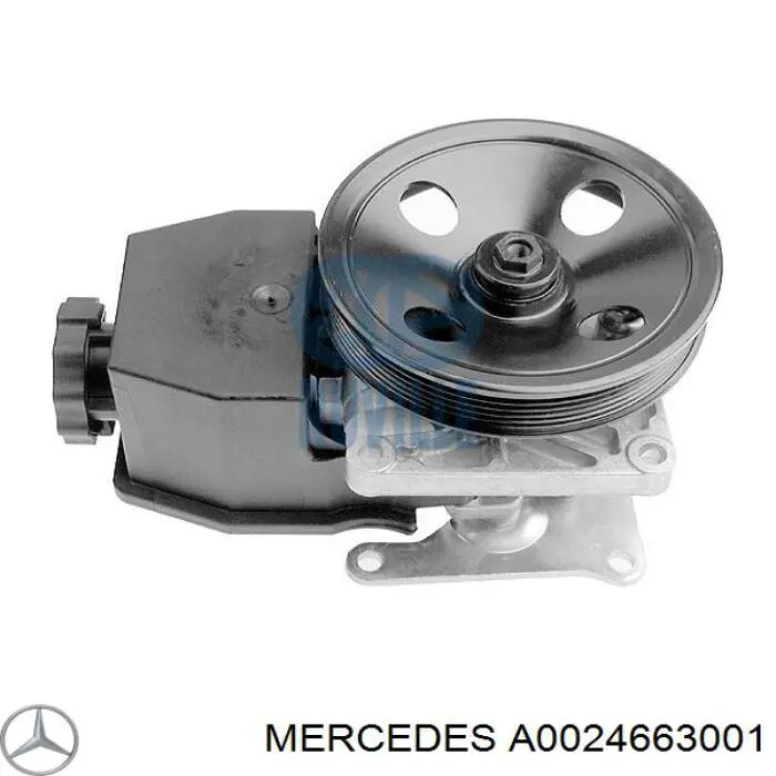 A0024663001 Mercedes насос гідропідсилювача керма (гпк)