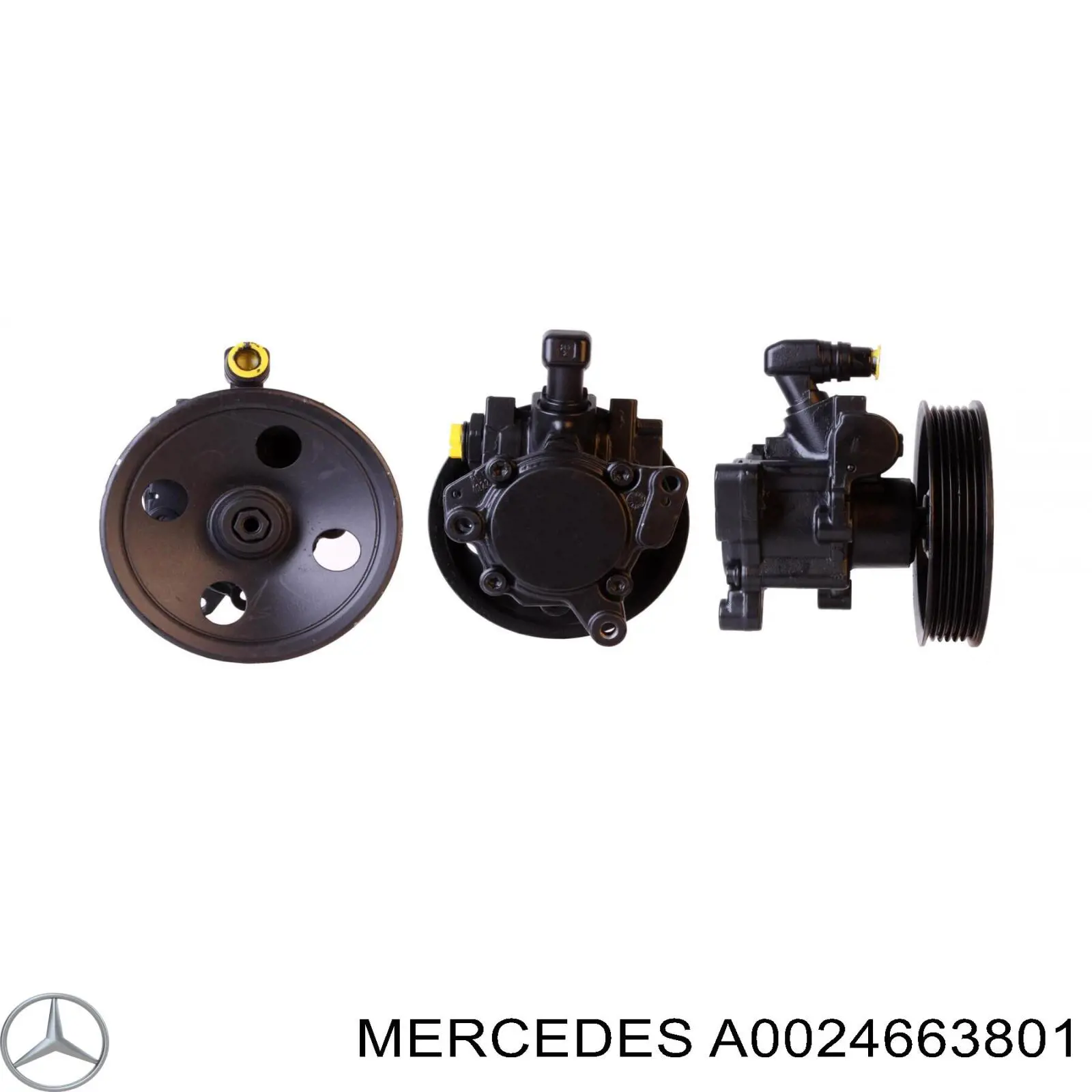 A0024663801 Mercedes насос гідропідсилювача керма (гпк)