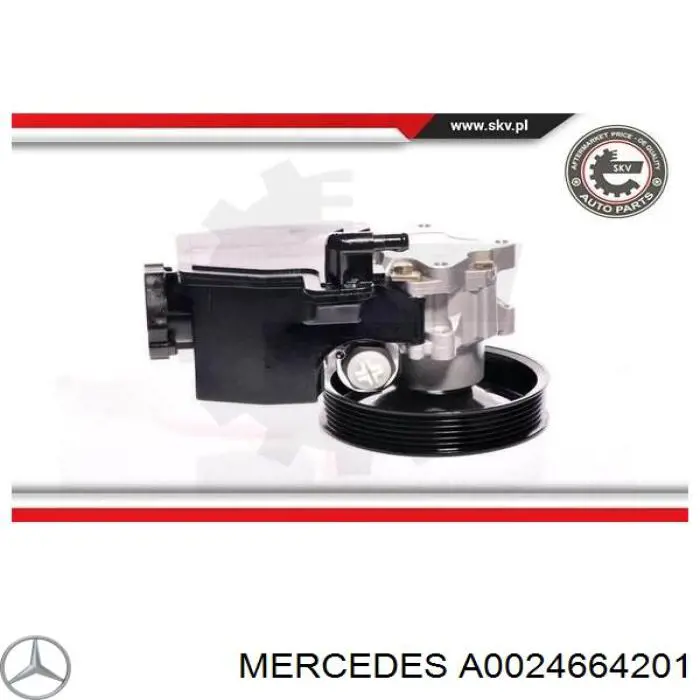 Насос ГПК Mercedes A0024664201 ціна, від 122.42 USD