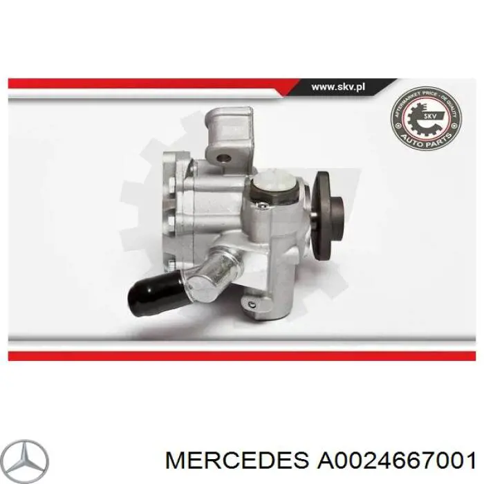 Купити A0024667001 Mercedes Насос гідравліки