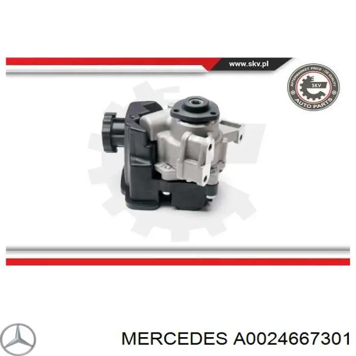 Насос ГПК Mercedes A0024667301 ціна, від 80.71 USD