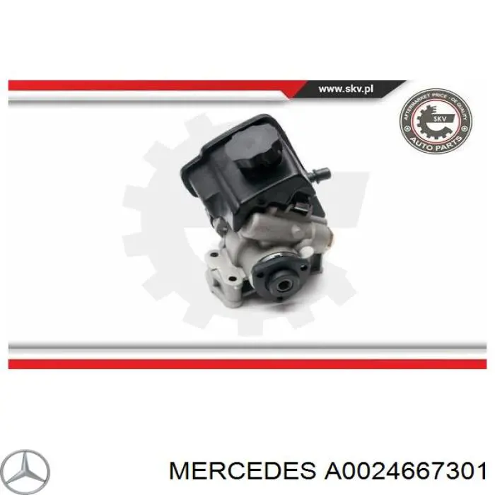 Купити A0024667301 Mercedes Насос гідравліки