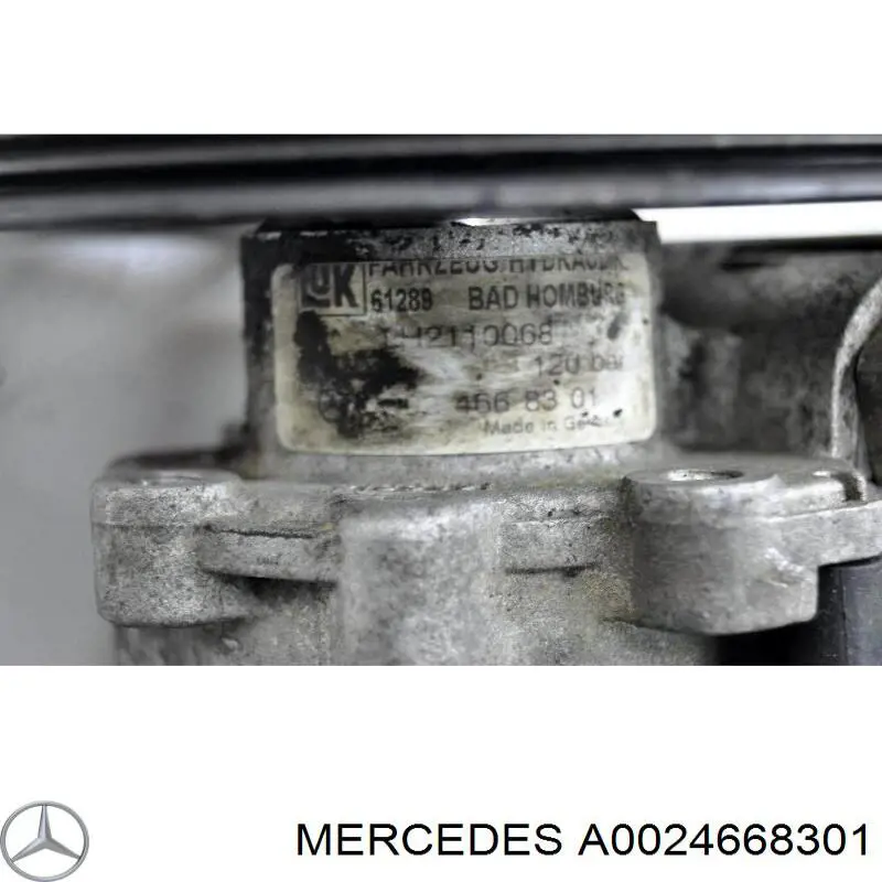 Насос ГУР A0024668301 Mercedes