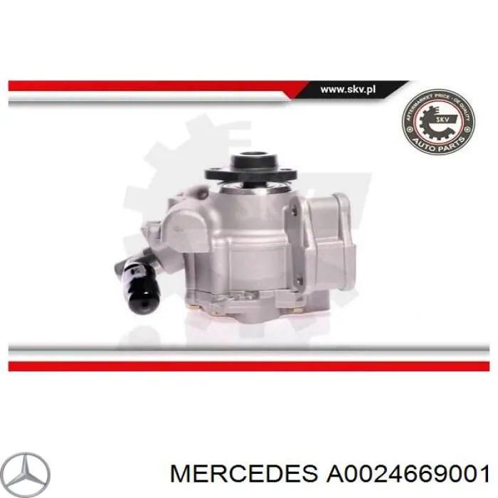 A0024669001 Mercedes Насос гідропідсилювача