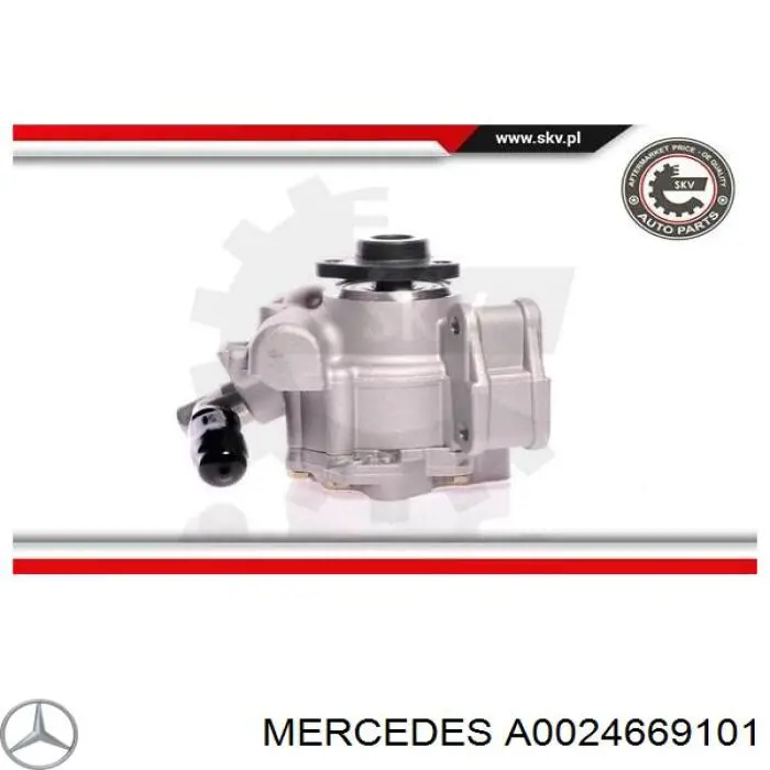 Насос ГПК Mercedes A0024669101 ціна, від 84.36 USD