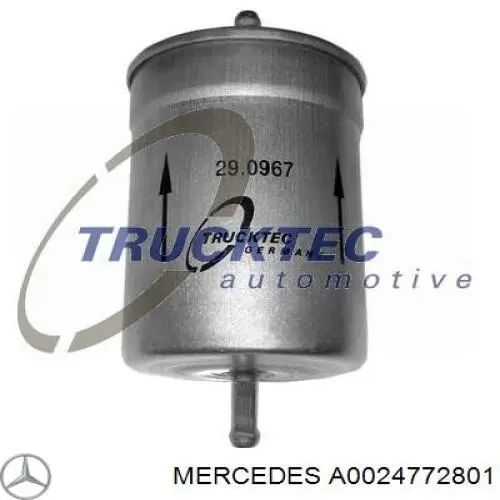 A0024772801 Mercedes фільтр паливний