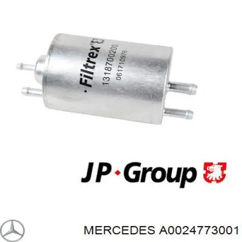 Купити A0024773001 Mercedes Фільтр-відстійник палива грубої очистки