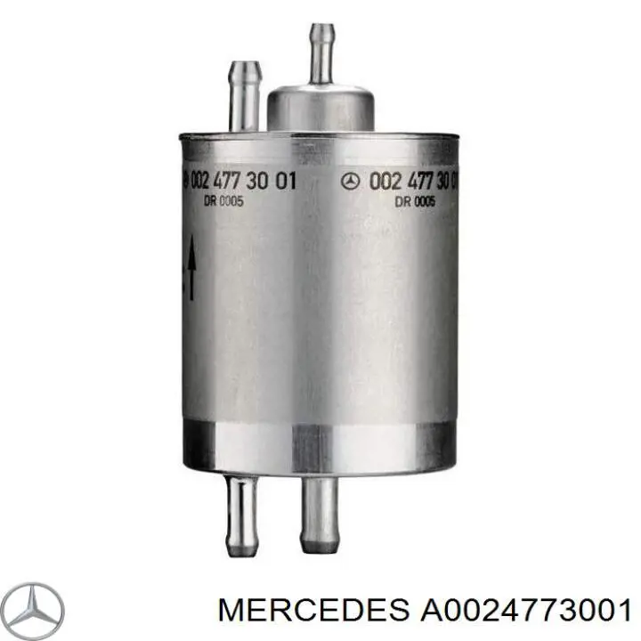 Фільтр тонкого очищення палива Mercedes A0024773001 ціна, від 36.74 USD