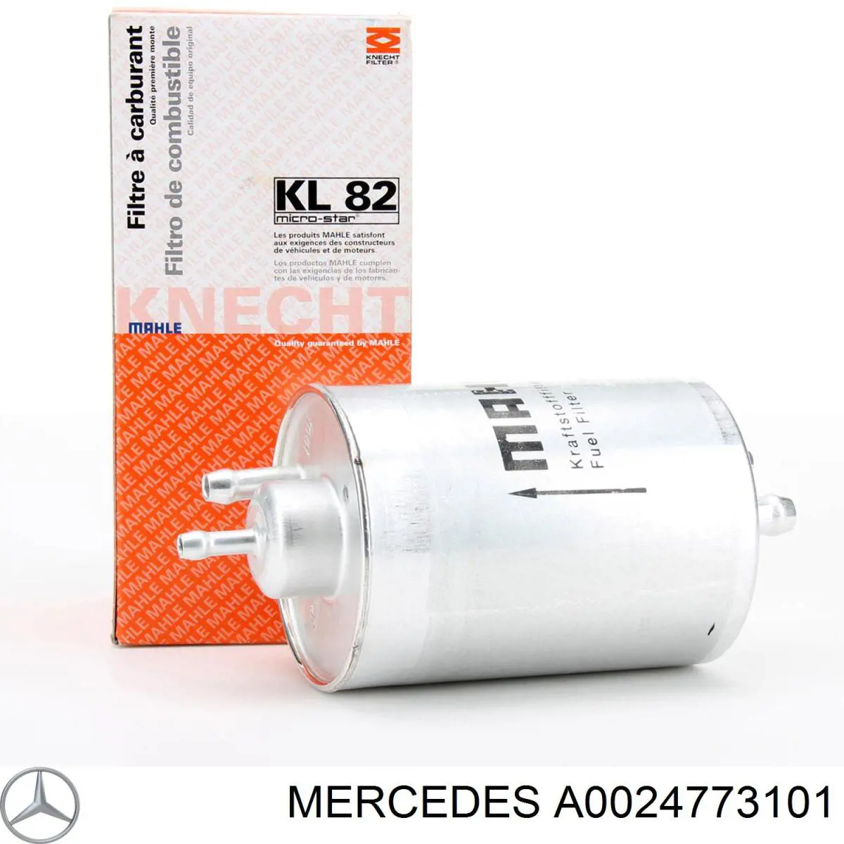 A0024773101 Mercedes фільтр паливний