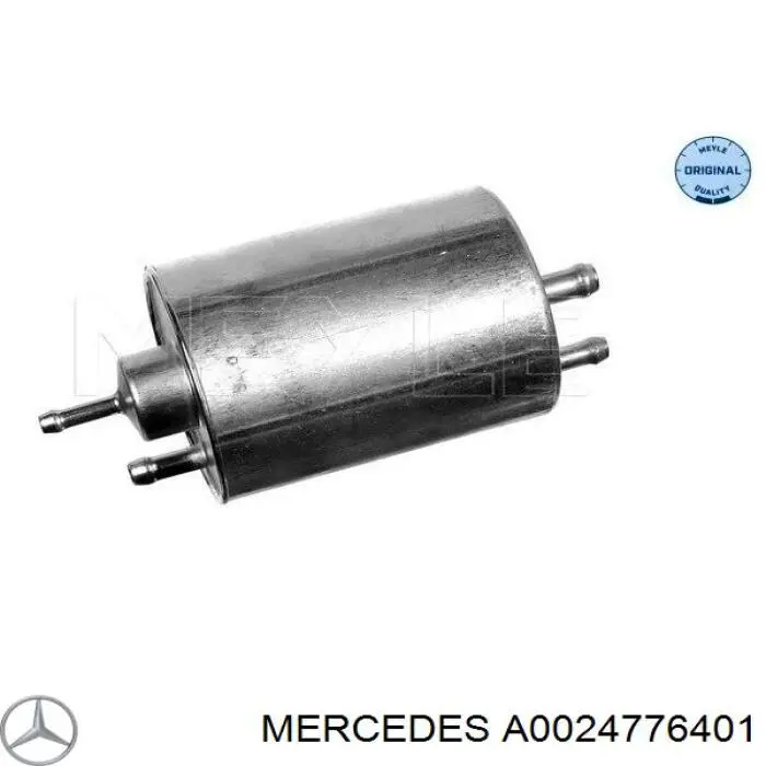 Фільтр тонкого очищення палива Mercedes A0024776401 ціна, від 31.55 USD