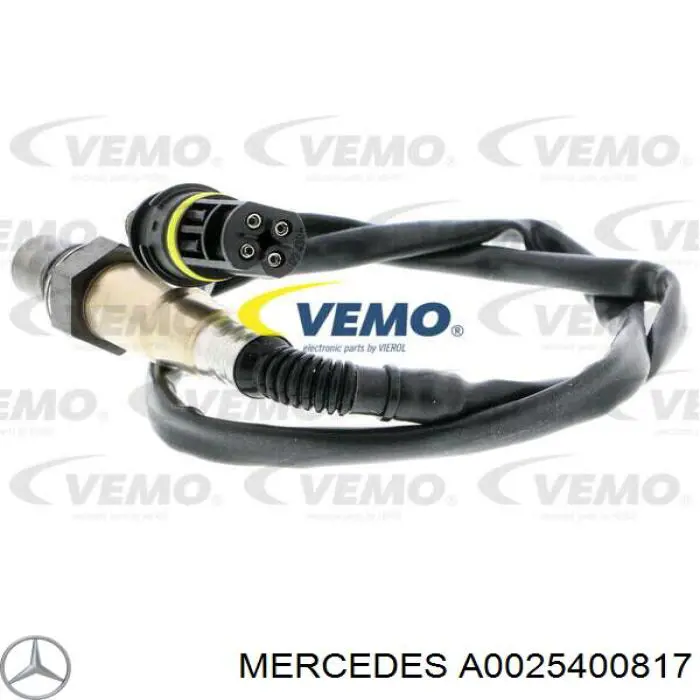 Купити A0025400817 Mercedes Лямбда-зонд, датчик кисню після каталізатора