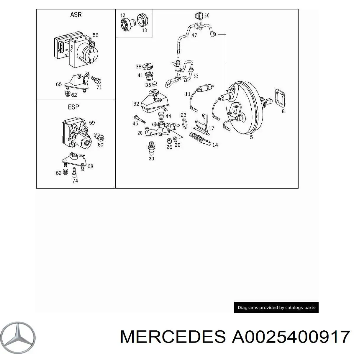  A0025400917 Mercedes