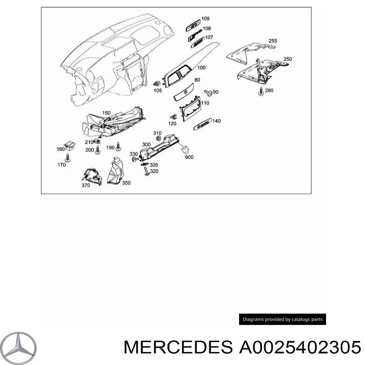  A0025402305 Mercedes