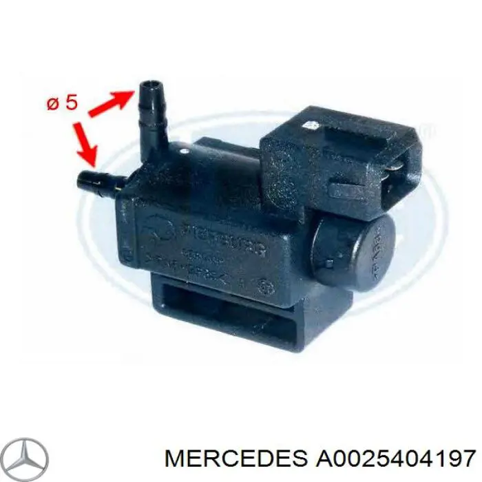 Клапан перемикання системи подачі повітря Mercedes A0025404197 ціна, від 25.31 USD