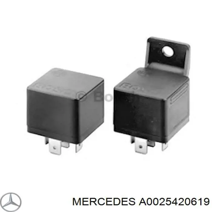 A0025420619 Mercedes Реле вентилятора