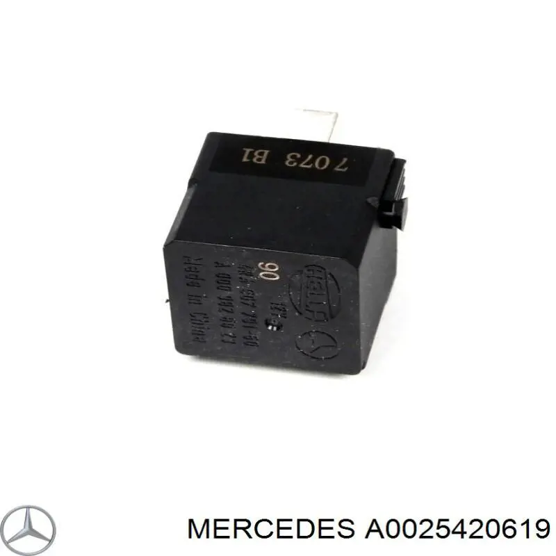 Реле вентилятора A0025420619 Mercedes
