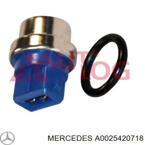 Термодатчик охолоджуючої рідини Mercedes A0025420718 ціна, від 5.01 USD