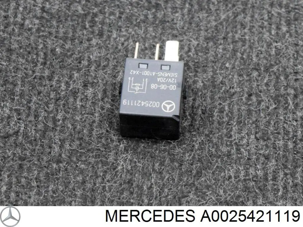 Реле вентилятора Mercedes A0025421119 ціна, від 2.93 USD