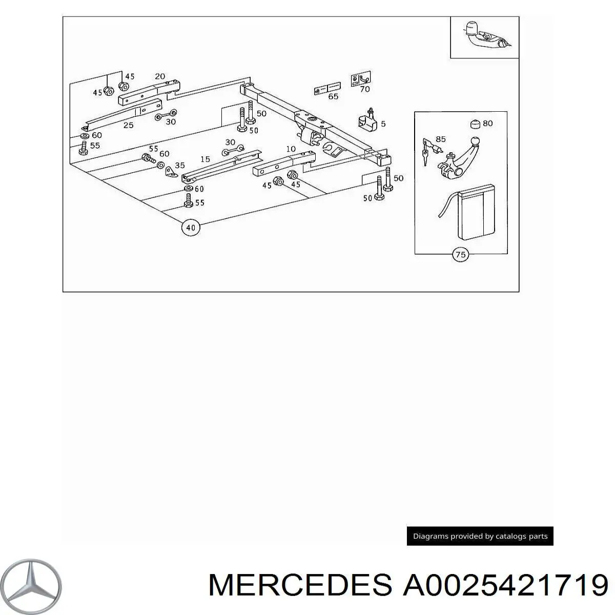 A0025421719 Mercedes реле протитуманної фари
