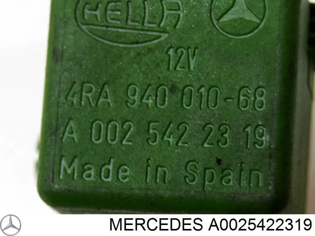 Реле компресора пневмопідвіски A0025422319 Mercedes
