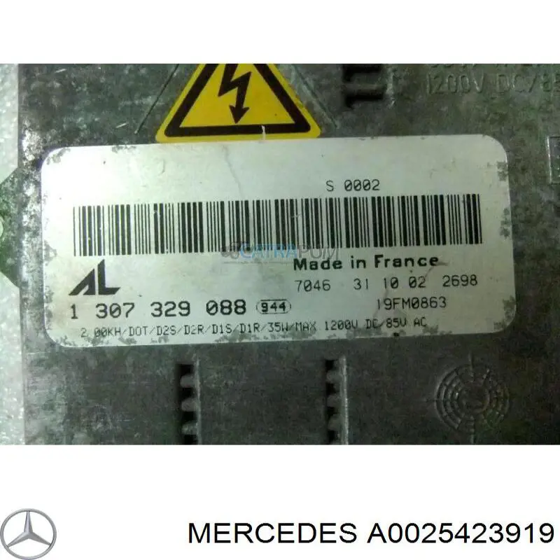  A0025423919 Mercedes