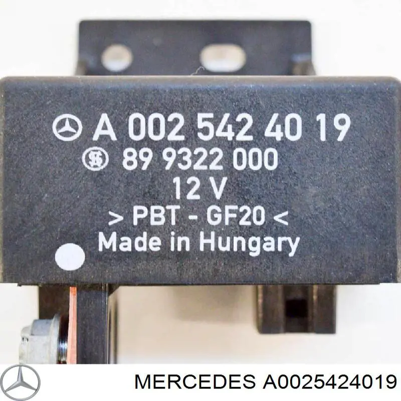 Купити A0025424019 Mercedes Реле свічок накалу
