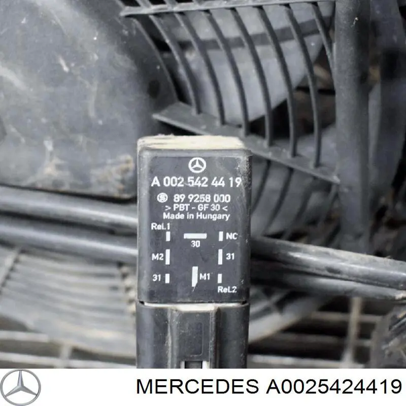 Купити A0025424419 Mercedes Реле вентилятора