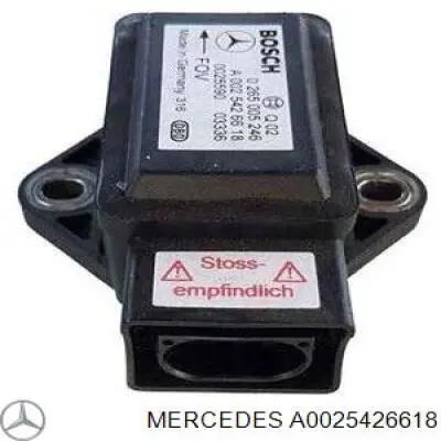 Купити A0025426618 Mercedes Датчик поперечного прискорення (ESP)