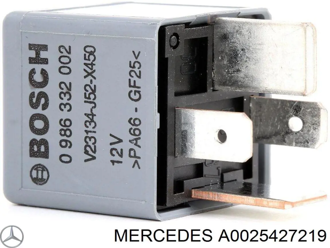 Реле електричне багатофункціональне A0025427219 Mercedes