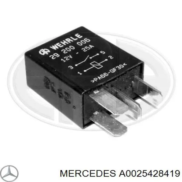 Купити A0025428419 Mercedes Реле протитуманної фари