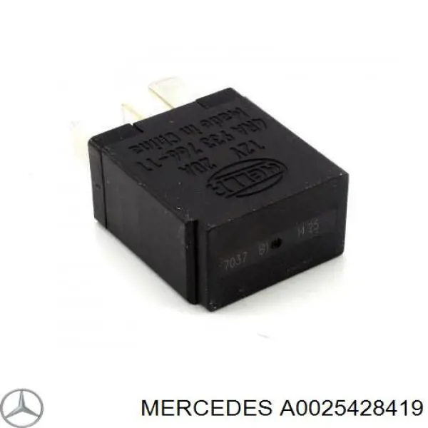 Реле протитуманної фари Mercedes A0025428419