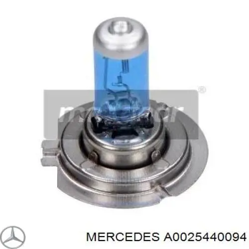 Лампочка галогенна A0025440094 Mercedes