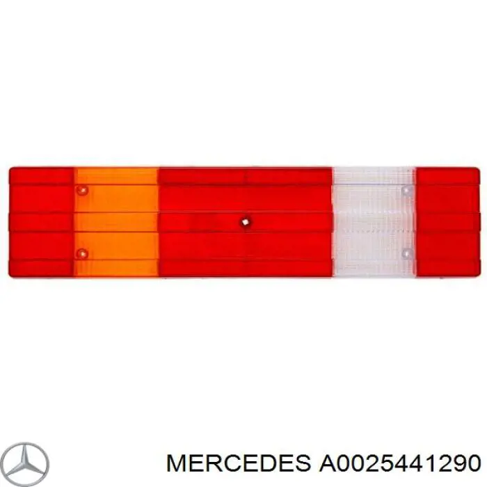 Скло заднього ліхтаря, лівого Mercedes A0025441290 ціна, від 8.94 USD