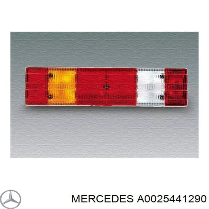 A0025441290 Mercedes Скло заднього ліхтаря, лівого
