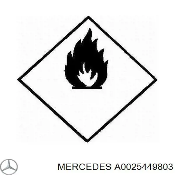 A0025449803 Mercedes ліхтар задній лівий