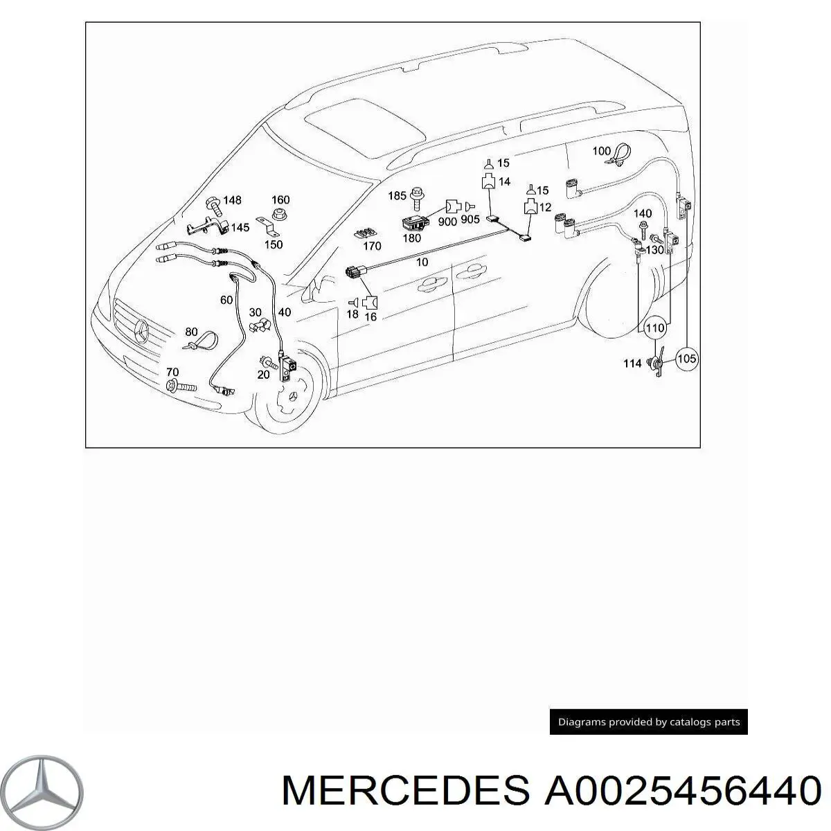  Mercedes A0025456440 ціна, від 6.19 USD