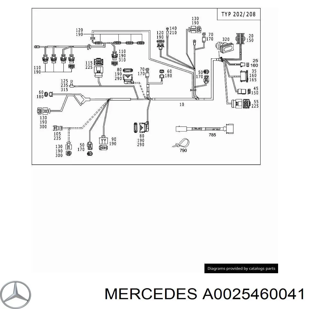  A0009829210 Mercedes