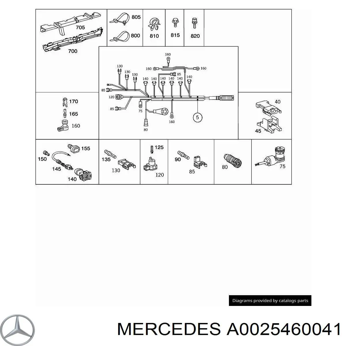 A0009829210 Mercedes 