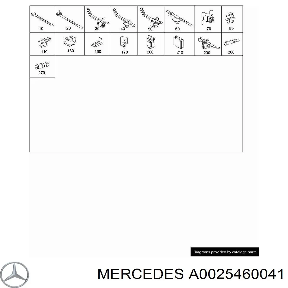 Купити A0009829210 Mercedes 