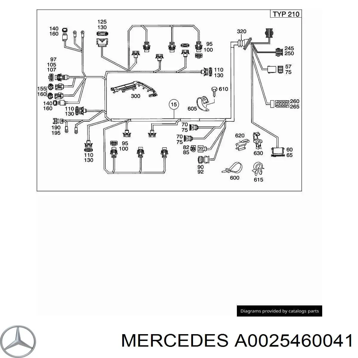 Купити A0009829210 Mercedes 