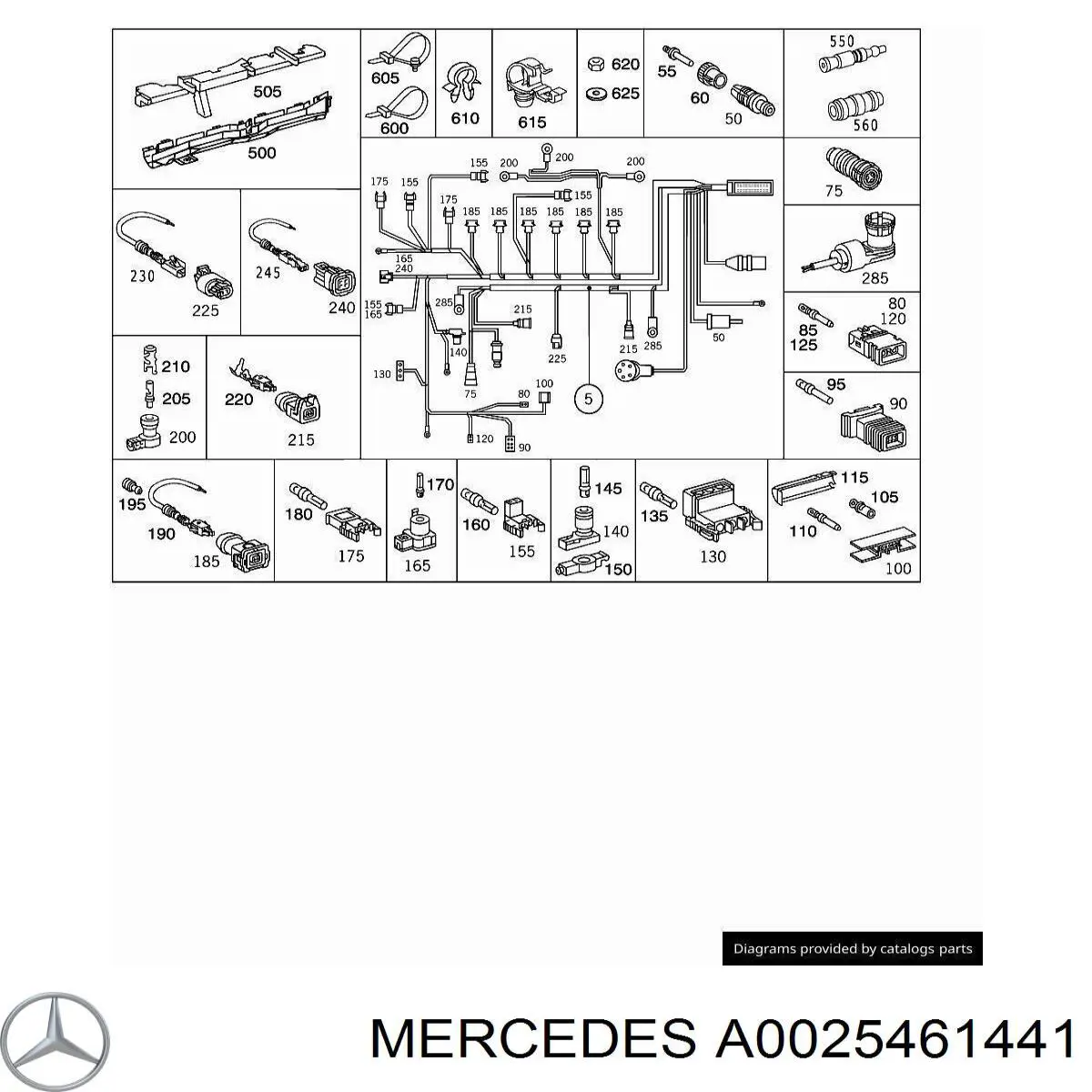 A0025461441 Mercedes 